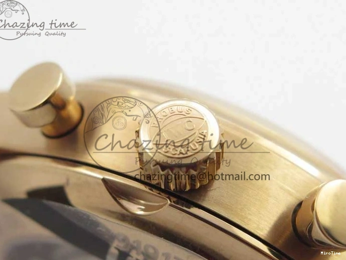 MIROTIME 0321 Lightweight Portugieser Chrono  42 IW390406 RG ZF 1:1 Best Edition White Dial on Brown Leather Strap A 7123